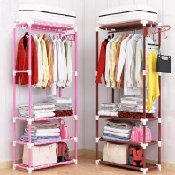 Clothes Storage and Hanger Rack