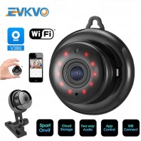 Wireless Wifi Camera Wireless Mini WIFI Fisheye Camera HD 1080P Smart Home Security Camera Night Vision Protective