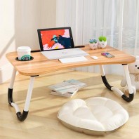 Portable Laptop Desk Foldable Study Table Laptop Holder Notebook Table With Folding Legs Used on Bed