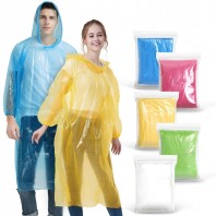 CREDIT CARD SIZED WALLET RAINCOAT FOR MALE AND FEMALE ( 3pis Set )