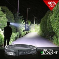 Super Bright light Sensor Mini LED Headlamp