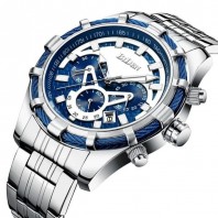 Sporty Mens Watch Chrono Biden-3126