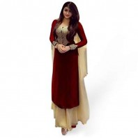 Georgette Unstitched Salwar Kameez for Women-dr111