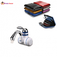 hot water shower tap with free card holder-8001