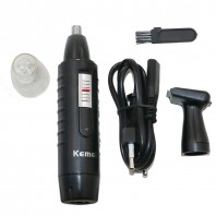 Kemei 2 In 1 Nose & Ear Hair Trimmer-1213
