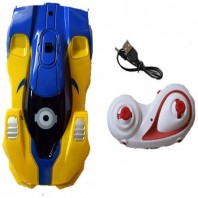Minions Wall Climbing Car Remote Control Anti Gravity Ceiling Racing Car Electric Toys-4089