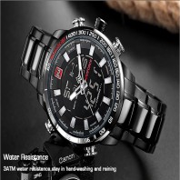 NAVIFORCE LED Digital Business Watch(Black)-3028