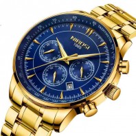 Relogio Masculino NIBOSI Quartz Watches Men Steel Band Men Watches Luxury Brand Waterproof Wrist Watches For Men Brand Saat-3184