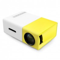 YG-300 LCD Mini Portable LED Projector 1080P Support 400 - 600 Lumens 320 x 240 Pixels Home Cinema projector-2147